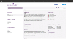 Desktop Screenshot of mininol.com